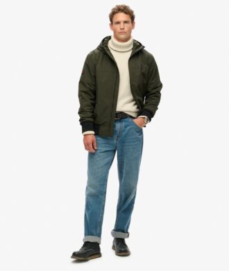Blouson aviateur Hooded en nylon Surplus
