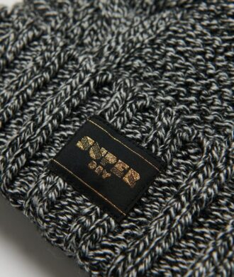 Bonnet en maille torsadée