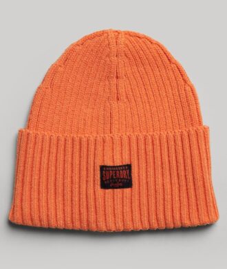 Bonnet tricoté de style travail