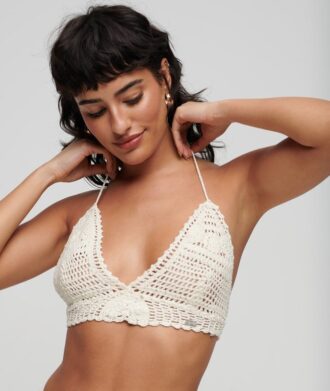 Brassière dos nu au crochet