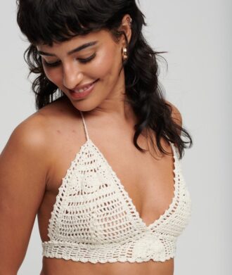 Brassière dos nu au crochet