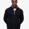Cardigan zippé en maille épaisse Cardigan zippé en maille épaisse