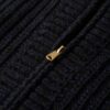 Cardigan zippé en maille épaisse Cardigan zippé en maille épaisse