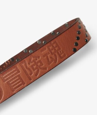 Ceinture à boucle griffée Ceinture à boucle griffée