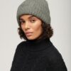 Chapeau en tricot côtelé Chapeau en tricot côtelé