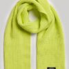 Écharpe en tricot classique