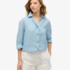 Chemise boyfriend décontractée en lin Chemise boyfriend décontractée en lin