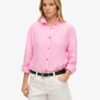 Chemise boyfriend décontractée en lin Chemise boyfriend décontractée en lin