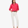 Chemise boyfriend décontractée en lin Chemise boyfriend décontractée en lin