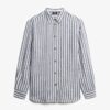 Chemise boyfriend décontractée en lin Chemise boyfriend décontractée en lin
