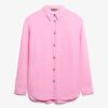 Chemise boyfriend décontractée en lin Chemise boyfriend décontractée en lin