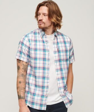 Chemise à carreaux légère