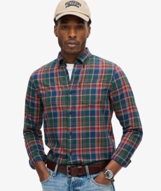 Chemise à carreaux Vintage en Organic Cotton