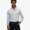Chemise chic à manches longues en coton Chemise chic à manches longues en coton