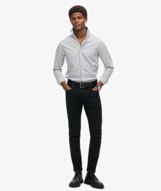 Chemise chic à manches longues en coton