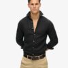 Chemise décontractée en lin à manches longues Chemise décontractée en lin à manches longues