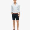 Chemise décontractée en lin à manches longues Chemise décontractée en lin à manches longues