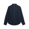 Chemise décontractée en lin à manches longues Chemise décontractée en lin à manches longues