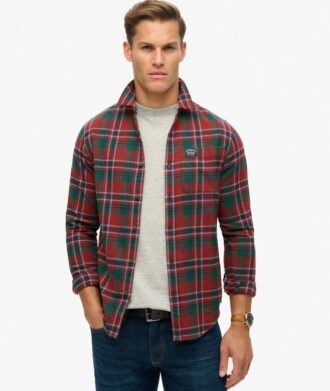 Chemise de bûcheron en coton à manches longues Chemise de bûcheron en coton à manches longues