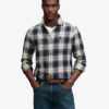 Chemise de bûcheron en coton à manches longues Chemise de bûcheron en coton à manches longues