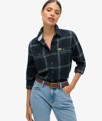 Chemise en flanelle à carreaux de bûcheron