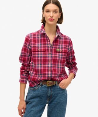 Chemise en flanelle à carreaux de bûcheron