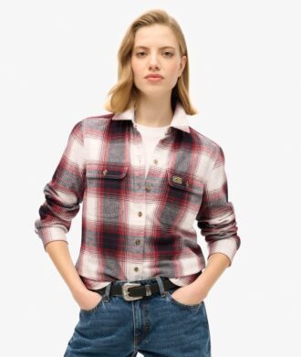 Chemise en flanelle à carreaux de bûcheron