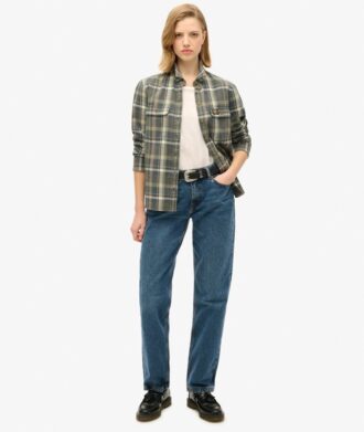 Chemise en flanelle à carreaux de bûcheron