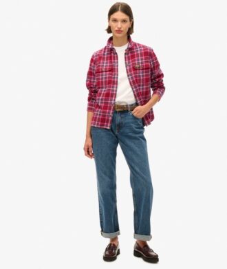 Chemise en flanelle à carreaux de bûcheron