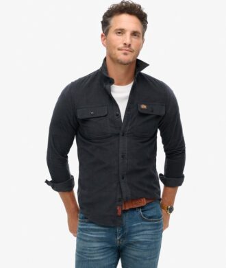 Chemise en velours côtelé à coupe décontractée Trailsman