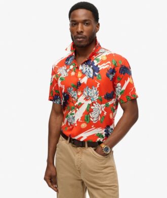 Chemise hawaïenne à manches courtes Chemise hawaïenne à manches courtes