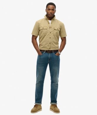 Chemise militaire à manches courtes