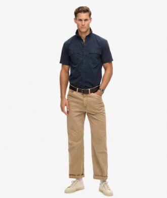 Chemise militaire à manches courtes