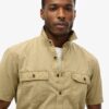 Chemise militaire à manches courtes Chemise militaire à manches courtes