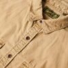 Chemise militaire à manches courtes Chemise militaire à manches courtes