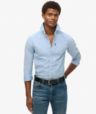 Chemise Oxford à manches longues