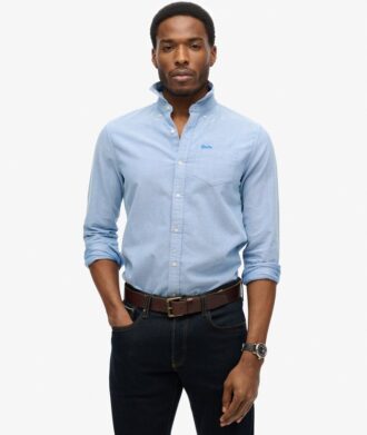 Chemise Oxford à manches longues