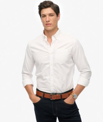Chemise Oxford à manches longues