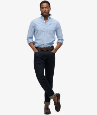 Chemise Oxford à manches longues