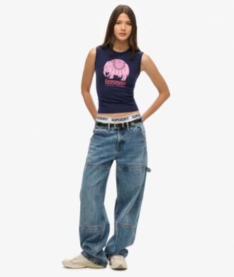 Débardeur slim Superdry X Komodo Hathi