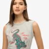 Débardeur slim Superdry X Komodo Kailash Dragon Débardeur slim Superdry X Komodo Kailash Dragon
