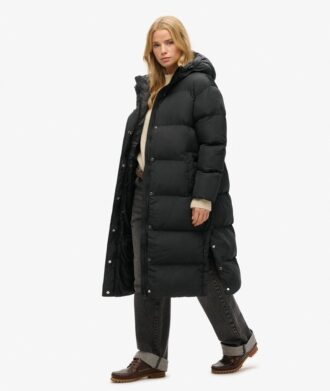 Doudoune longue à capuche Hooded