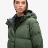 Doudoune longue à capuche Hooded Doudoune longue à capuche Hooded