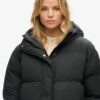 Doudoune longue à capuche Hooded