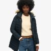Doudoune mi-longue Hooded Puffer Fuji Doudoune mi-longue Hooded Puffer Fuji
