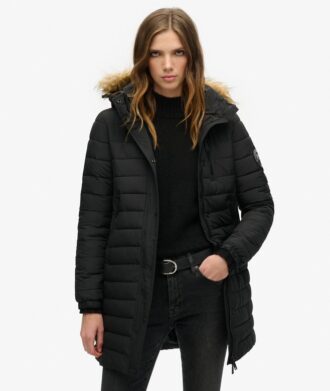 Doudoune mi-longue Hooded Puffer Fuji