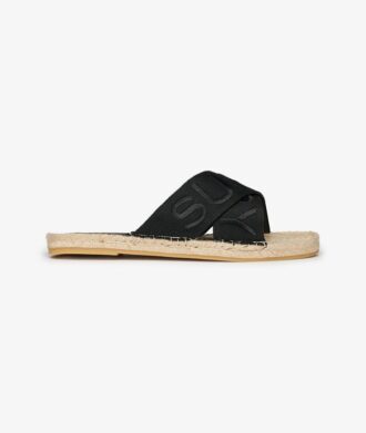 Espadrilles à lanières croisées