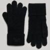 Gants en tricot côtelé Gants en tricot côtelé