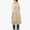 Gilet long afghan en fausse fourrure Gilet long afghan en fausse fourrure