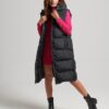 Gilet matelassé long Hooded Gilet matelassé long Hooded